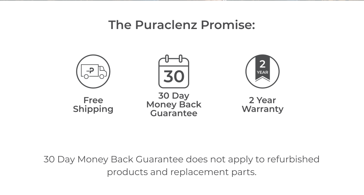 Free shipping. 30 day money back guarantee. 2 year warranty.