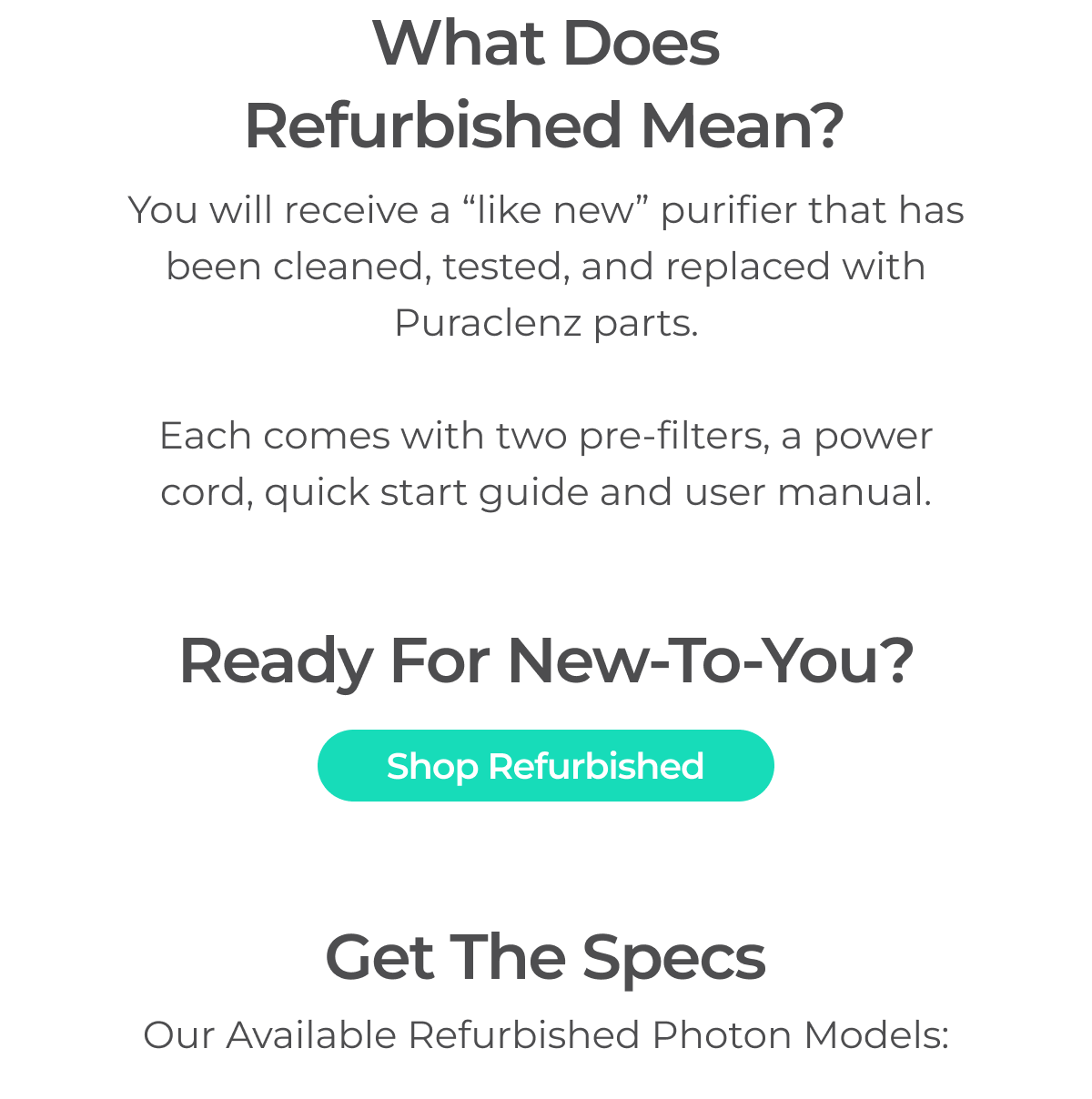 What Does Refurbished Mean?