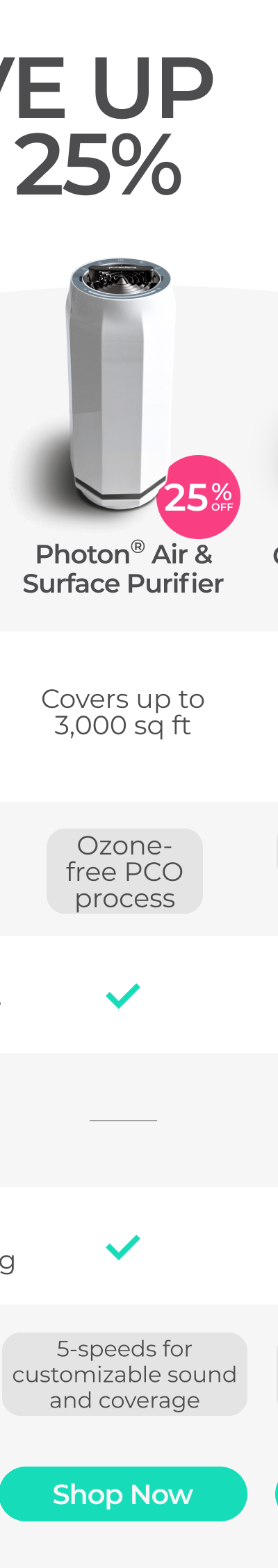 Shop Photon Air & Surface Purifier
