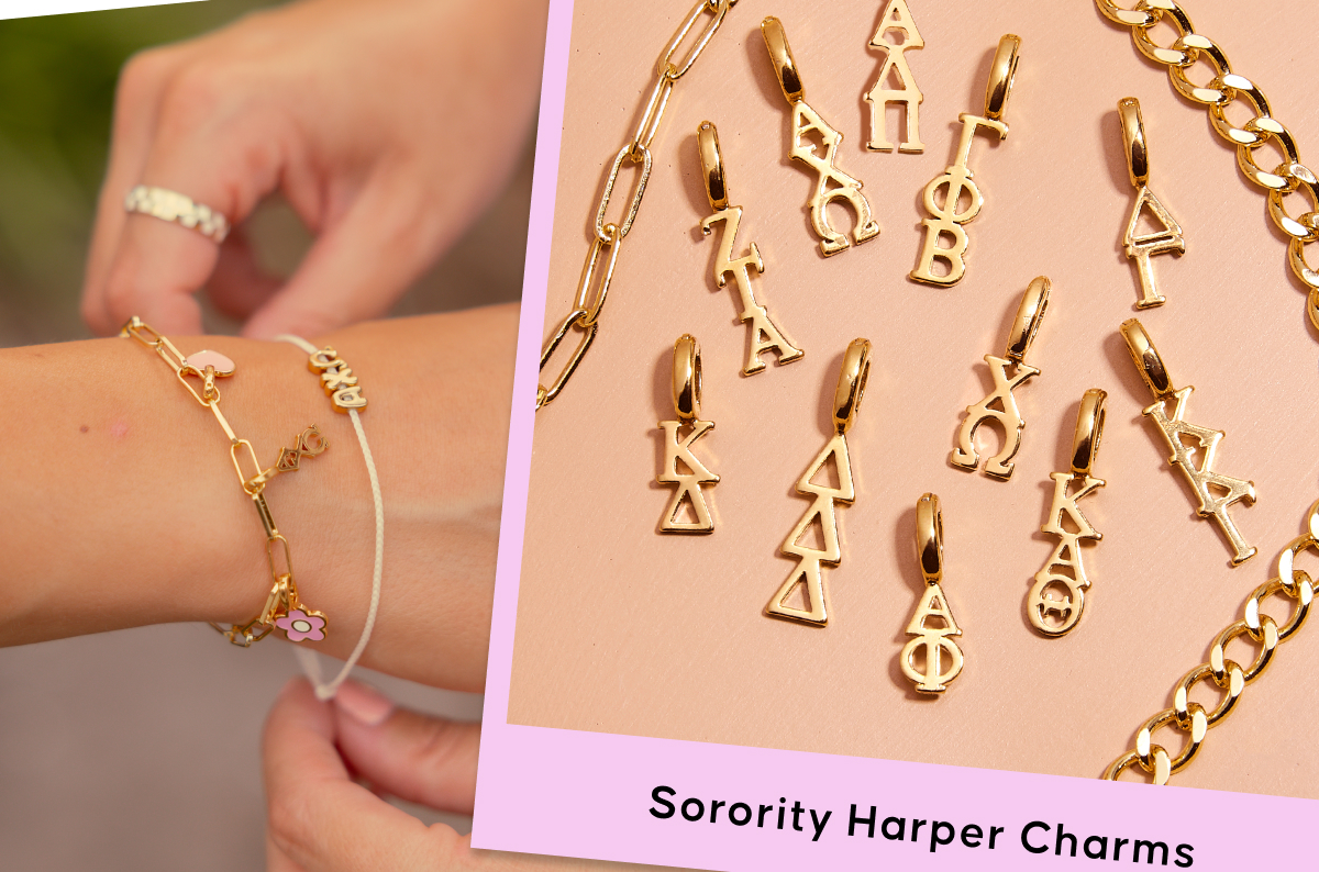 Sorority Harper Charms
