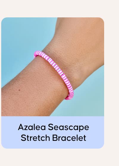 Azalea Seascape Stretch Bracelet