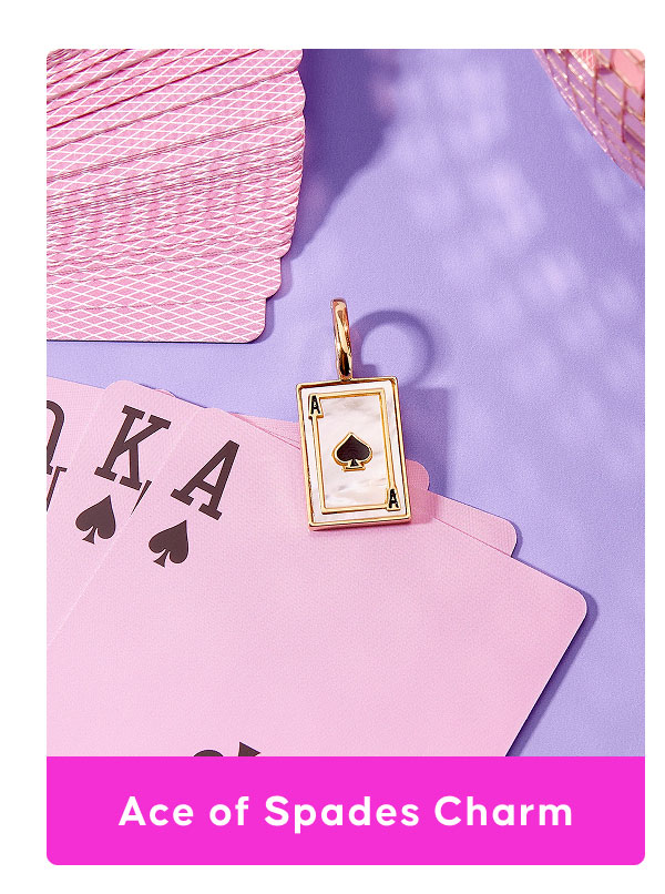 Ace of Spades Charm