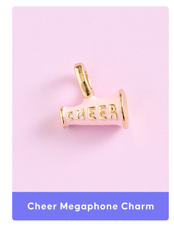 Cheer Megaphone Charm
