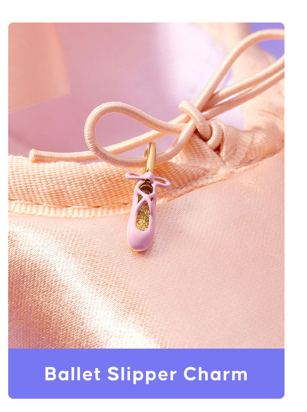 Ballet Slipper Charm