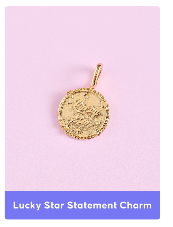 Lucky Star Statement Charm