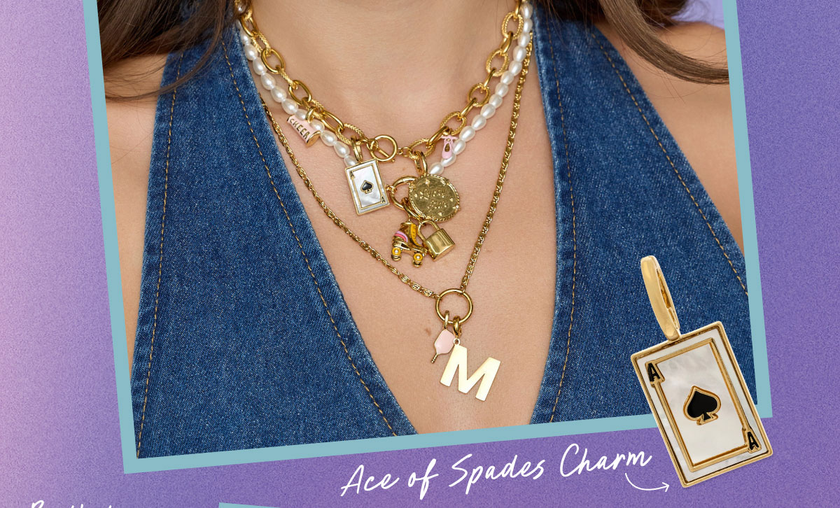 Ace of Spades Charm