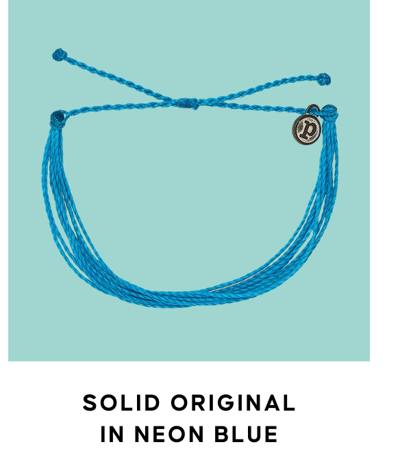 Solid Original in Neon Blue