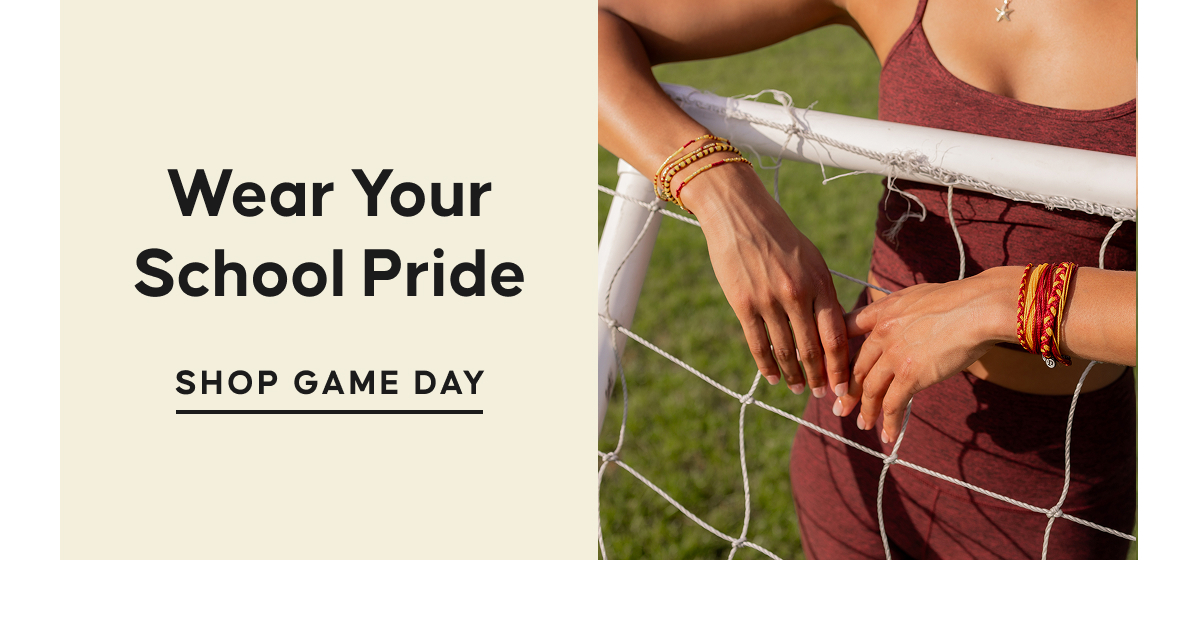 Wear Your School Pride. Shop Game Day