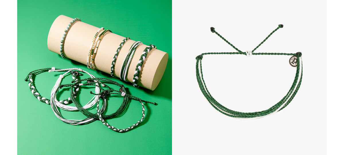 Green & White Collection