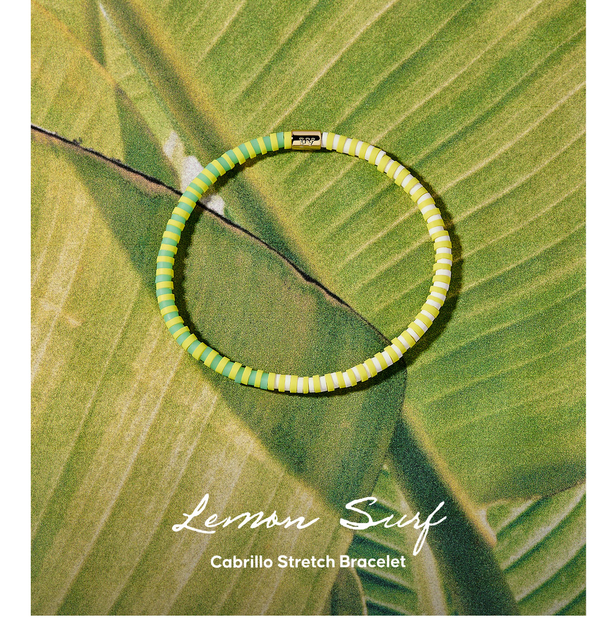 Lemon Surf Cabrillo Stretch Bracelet