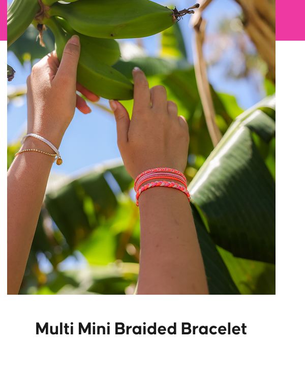 Multi Mini Braided Bracelet