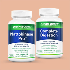 20% off* all Enzyme Science products. Code: ENZY20.