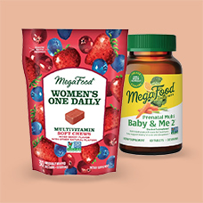 15% off* select MegaFood products. Code: MEGA15.