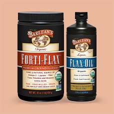 20% off† all Barlean's products. Code: BARLEAN20.