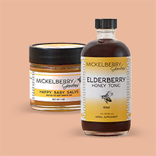 10% off* select Mickelberry Gardens products. Code: MG10.