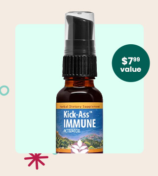 Kick-Ass Immune Activator by WishGarden Herbs. A $7.99 value! Code: FREEKICKASS. Get my Gift.