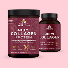15% off* select Ancient Nutrition products. Code: ANT15.