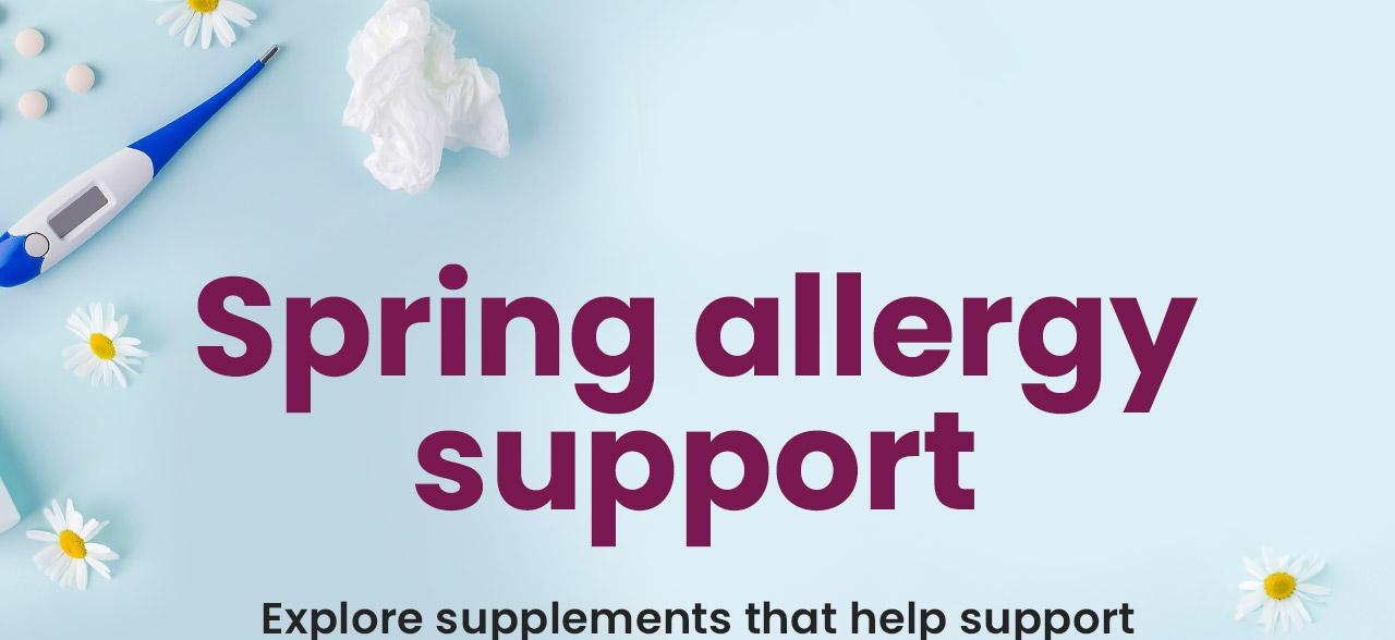 Spring Allergy Support: Explore supplements that help support immune health and seasonal sinus comfort.* Shop Top 5 Picks for Allergy Relief.