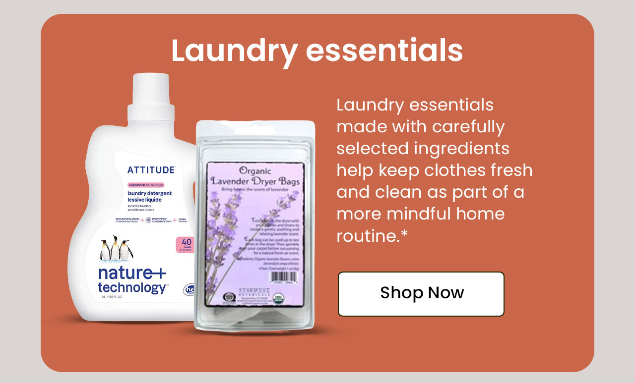 Laundry Essentials: Washing fruits and vegetables thoroughly can help remove dirt, wax, and other residues before you eat them.* Shop Laundry Essentials.
