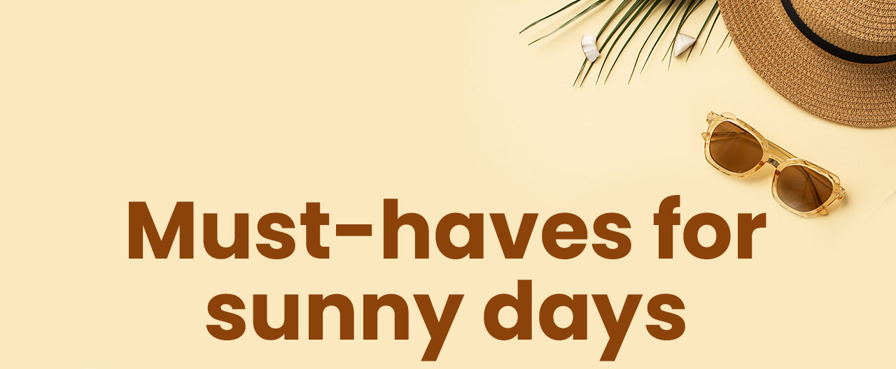Must-haves for Sunny Days: Support healthy-looking skin and hair with our favorite sun care and hydration essentials. Shop Now.