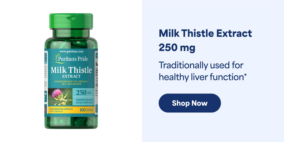 Milk Thistle Standardized 250 mg (Silymarin)