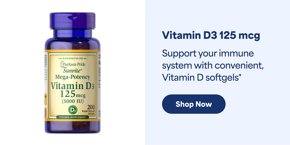 Vitamin D3 125 mcg (5000 IU)
