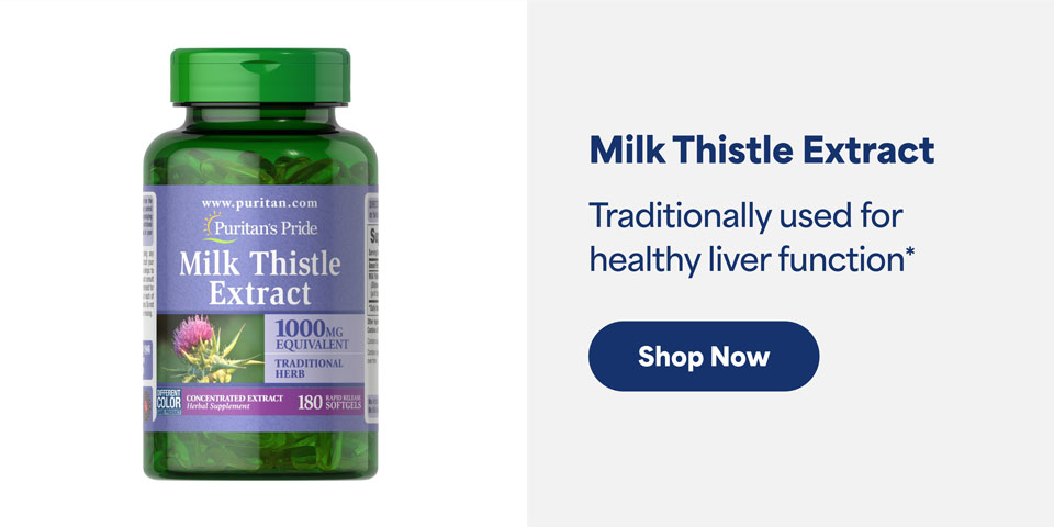 Milk Thistle 1000 mg 4:1 Extract (Silymarin)