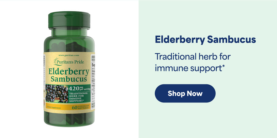 Elderberry Sambucus 420mg per serving