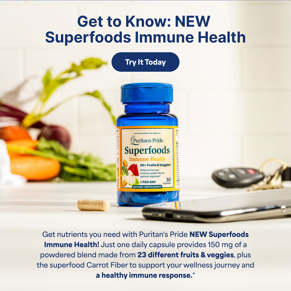 New: Superfoods Immune Health. Try it today.