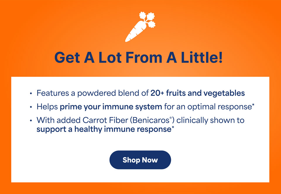 New Daily Immune Support. Shop now.