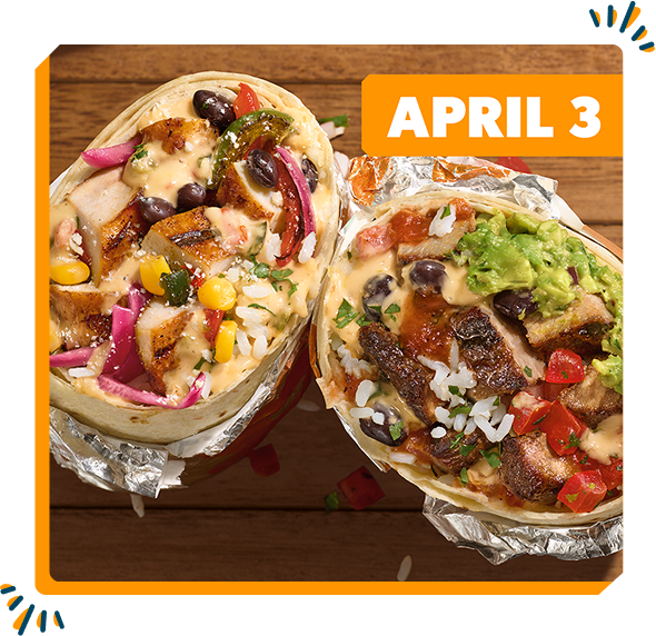Two Burritos - April 3