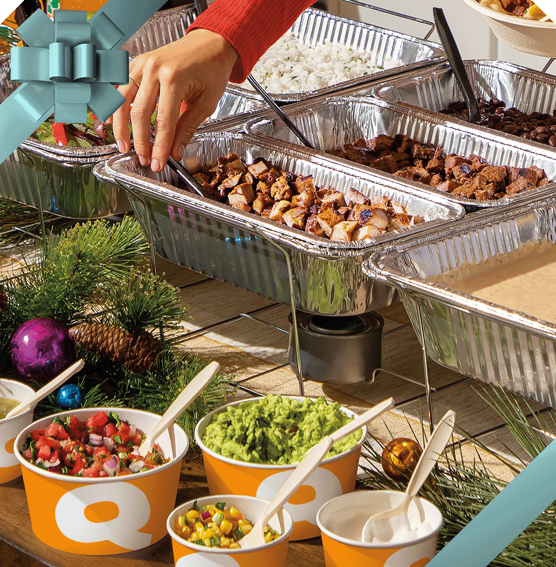 QDOBA Catering Hot Bar