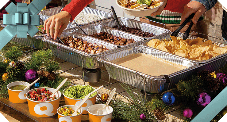 Holidays Call for QDOBA Catering