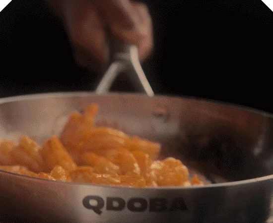 ZESTY. BRIGHT. FRESHLY SAUTÉED.