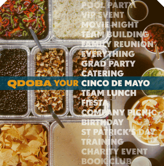 CINCO DE MAYO? QDOBA IT