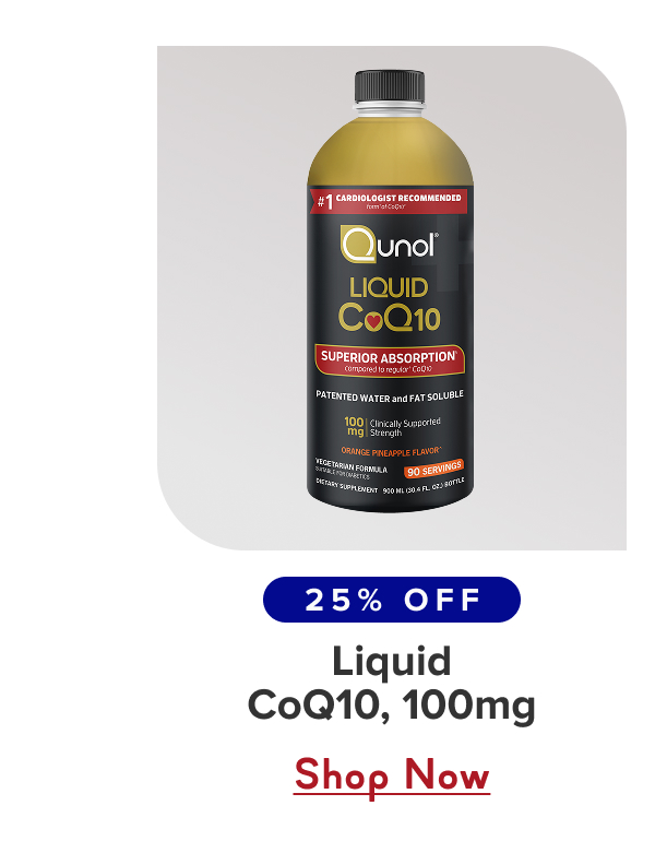 Liquid CoQ10, 100mg