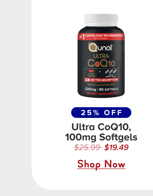 Ultra CoQ10, 100mg Softgels
