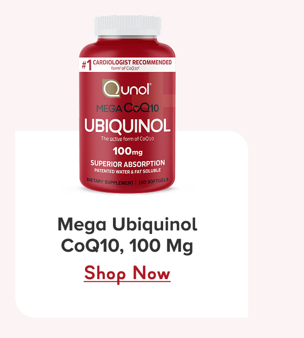 Mega Ubiquinol CoQ10, 100 mg