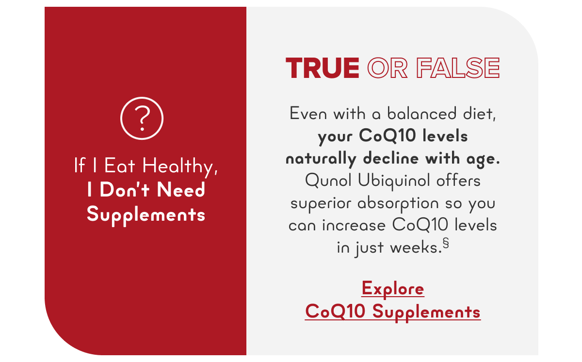 Explore CoQ10 Supplements