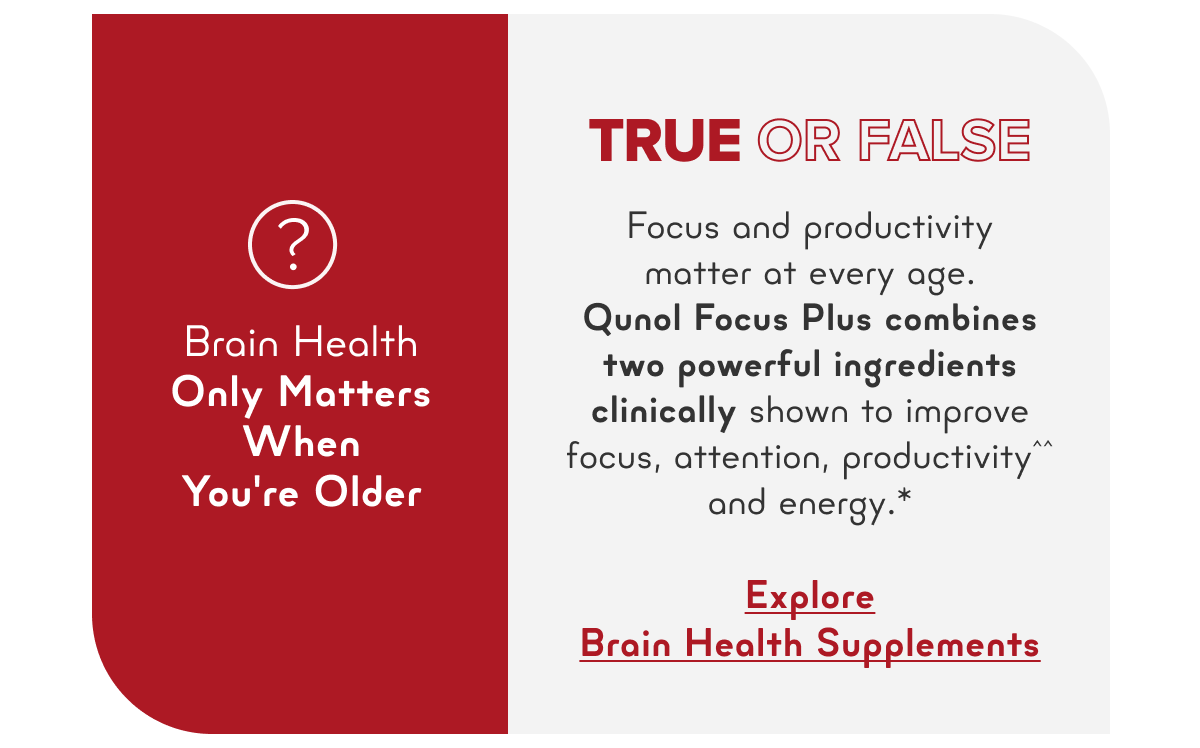 Explore Brain Health Supplements