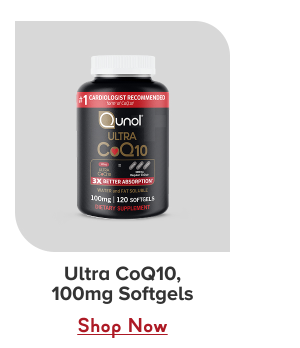 Ultra CoQ10 100mg Softgels