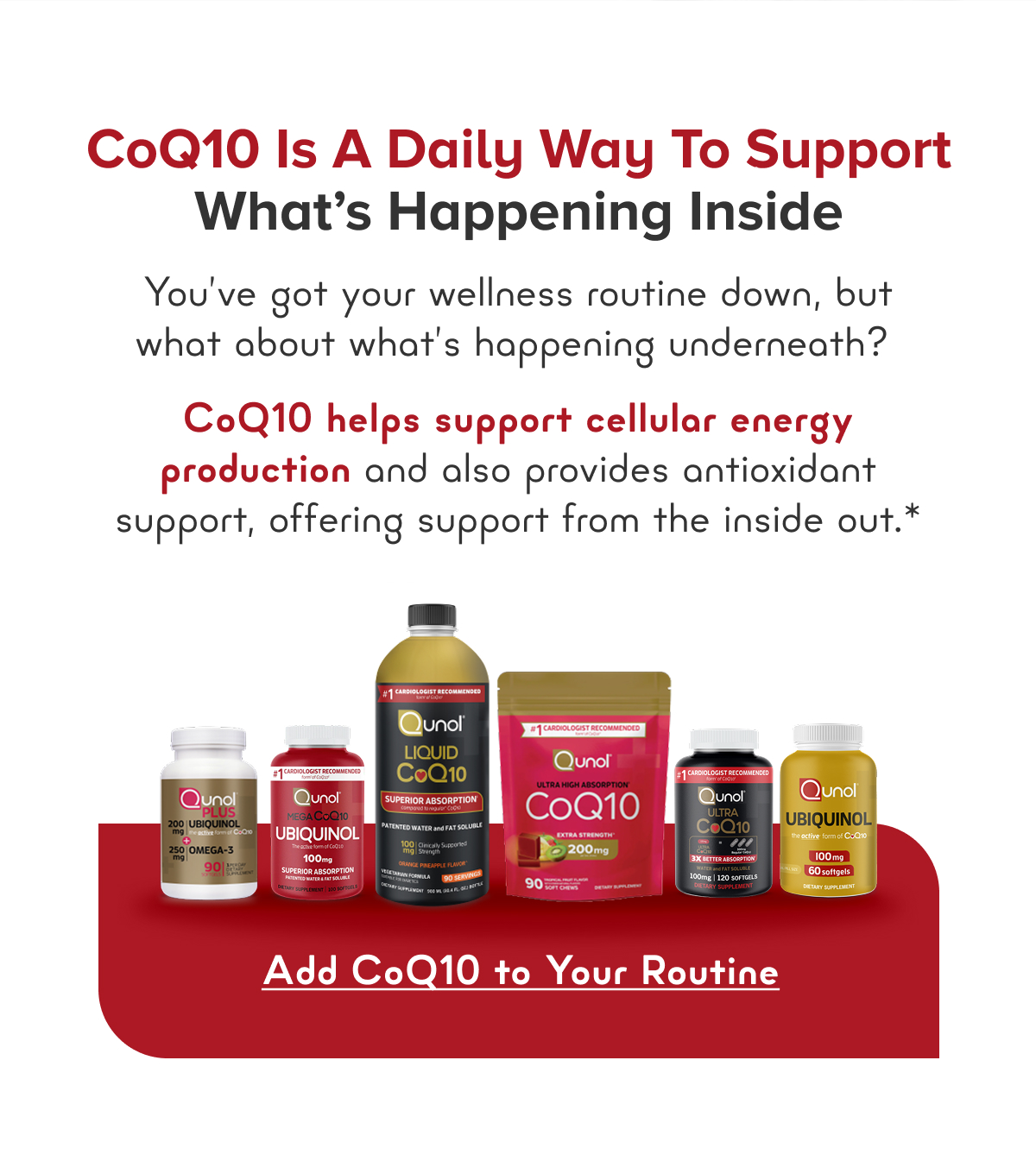 Add CoQ10 to your routine