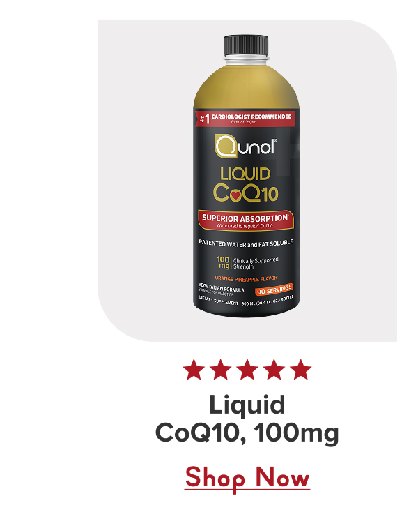 Liquid CoQ10, 100mg