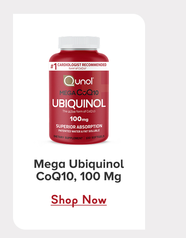 Mega Ubiquinol CoQ10, 100 mg