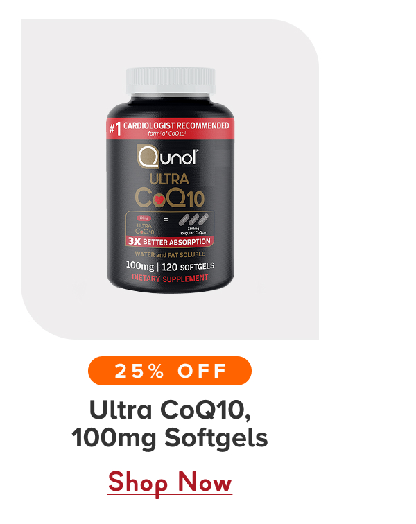 Ultra CoQ10 100mg Softgels
