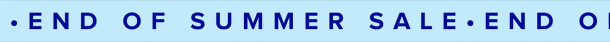 End of Summer Sale