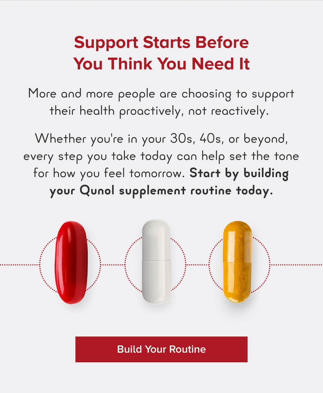 Support Starts Before You Think You Need It