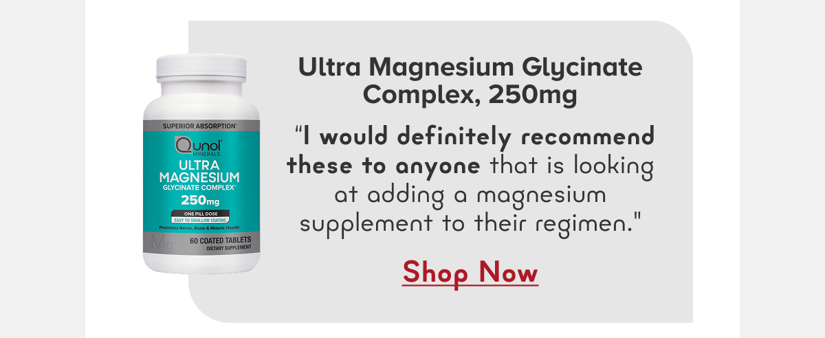 Ultra Magnesium Glycinate Complex, 250mg