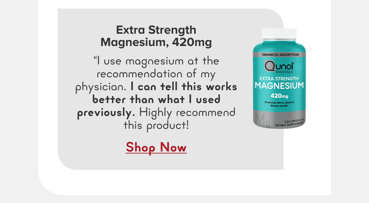Extra Strength Magnesium, 420mg