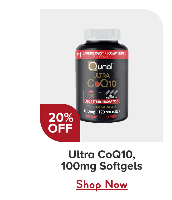 Ultra CoQ10, 100mg Softgels
